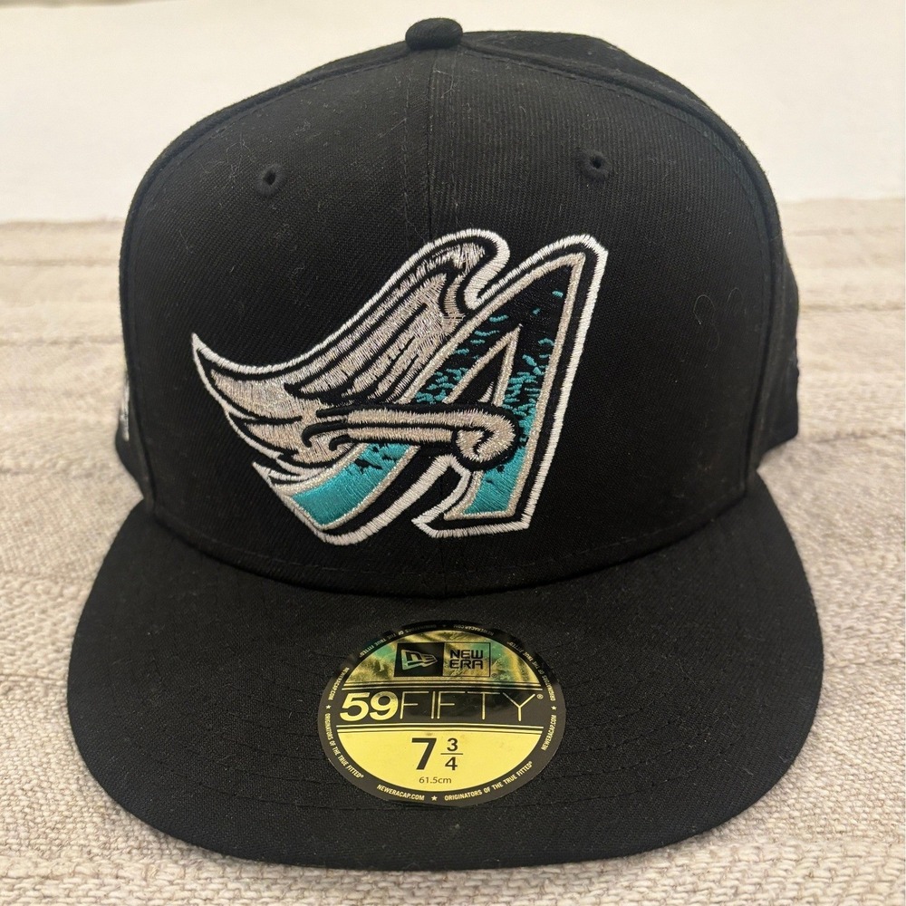 New Era 59FIFTY Anaheim‎ Angels 40th Anniversary Hat Club Exclusive Sz 7 3/4 NWT